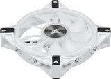 Corsair QL Series, Icue QL120 RGB, 120Mm RGB LED PWM White Fan, Single Fan