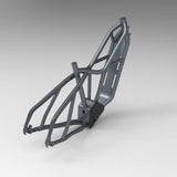 Wholesale High Quality Grey Green Aluminum Alloy Electric Bike Frame Electric Mountain Road City Bicycle/Women Men Ebike Frame