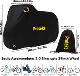 Bike Cover for 2-3 Bikes - Stationary Heavy Duty Bike Covers for Outdoor Storage