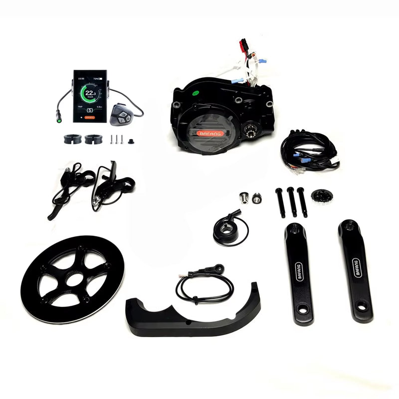 Bafang Can M620 G510.1000 48V 52V 750W 1000W Center Crank Torque Sensor Mid Drive Motor Fat E Mtb Conversion Kit C18 Color LCD