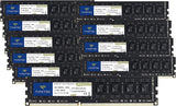 Timetec 80GB Kit(10X8Gb) DDR3L / DDR3 1600Mhz (DDR3L-1600) PC3L-12800 / PC3-12800 Non-Ecc Unbuffered 1.35V/1.5V CL11 2Rx8 Dual Rank 240 Pin UDIMM Desktop PC Computer Memory RAM(SDRAM) Module Upgrade